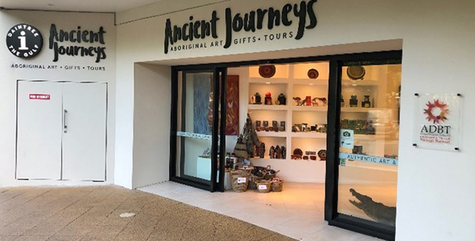 Ancient Journeys Shopfront - Cairns